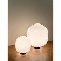 Buoy Table Lamp 200 White/ Black