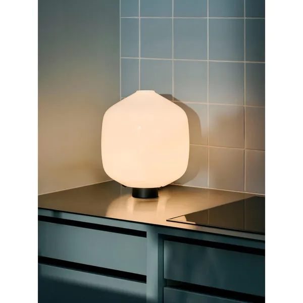 Buoy Table Lamp 300 White/ Black
