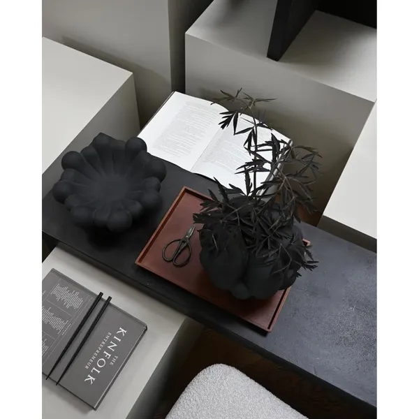 Bloom Tablett Medium Schwarz