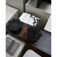 Bloom Tablett Medium Schwarz