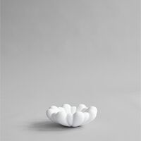 Bloom Dienblad Medium Bone Wit