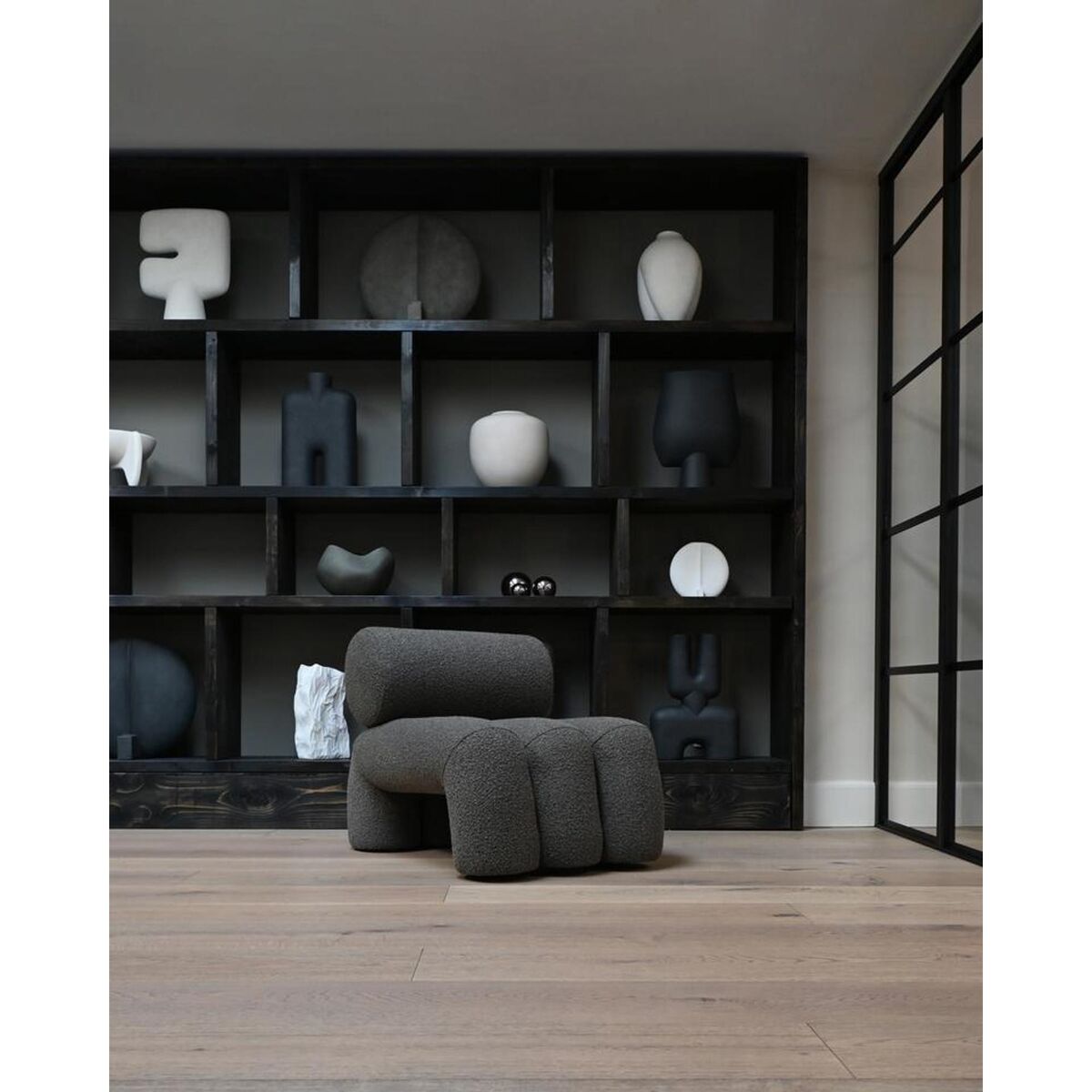 Foku Fauteuil Diep Taupe