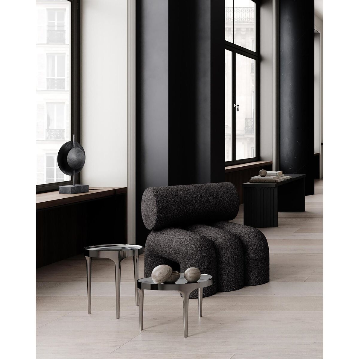 Foku Fauteuil Diep Taupe