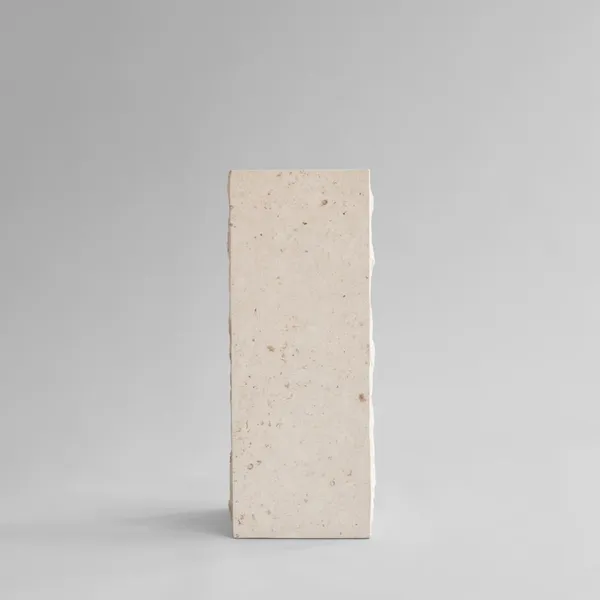 Podium Side Table Large Limestone
