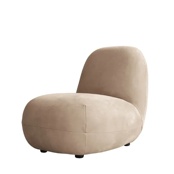 Toe Flat Sessel Nubuk