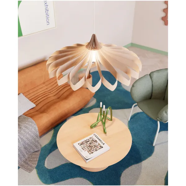 Daisy Pendant Large Birch
