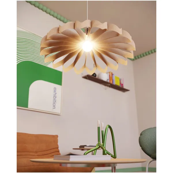 Daisy Pendant Large Birch