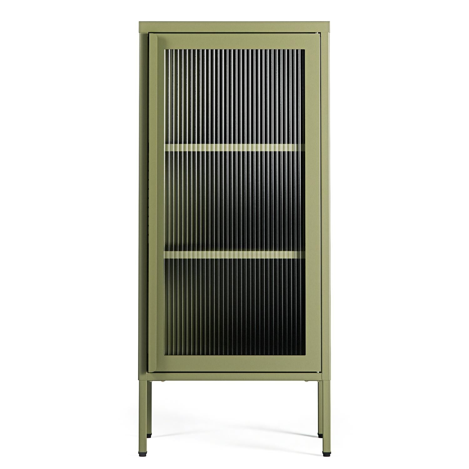 Store Armoire 50x110 cm Vert Mousse