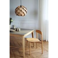 Unite Dining Chair White Pigmented Oak