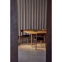Unite Dining Chair White Pigmented Oak/Leather