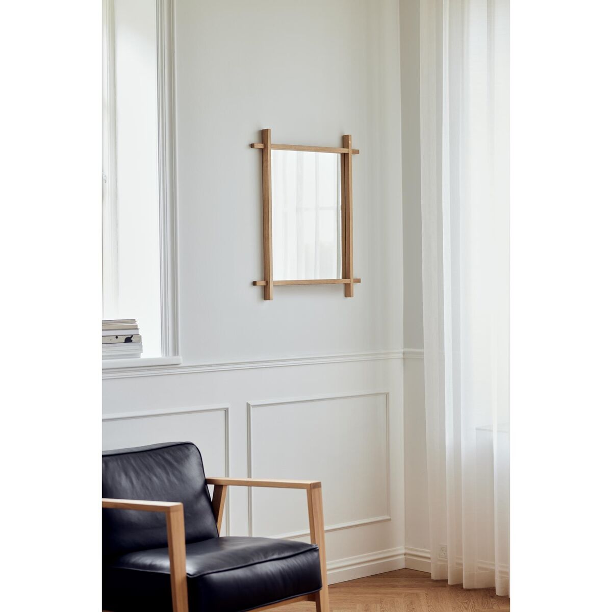 Collect Mirror Medium Oak
