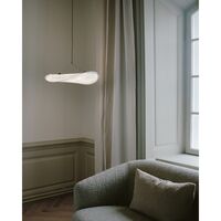 Tense Pendant Ø55 cm White