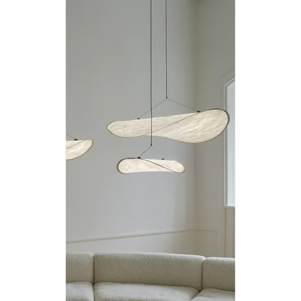 Tense Pendant Ø55 cm White