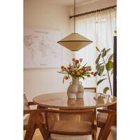 Wisiorek Lampa Wisząca Ø52 Czarny/Biały