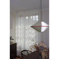 Tafta Pendel Ø65 Rød/Off-White