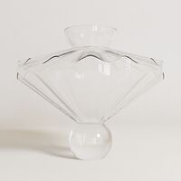 Ballerina Vase Large Clear