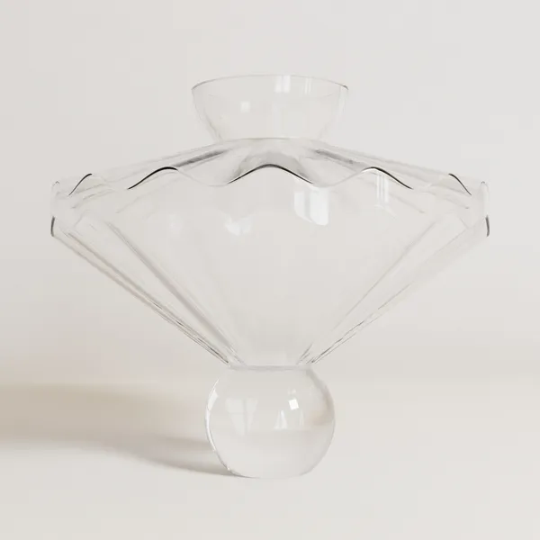 Ballerina Vase Large Clear