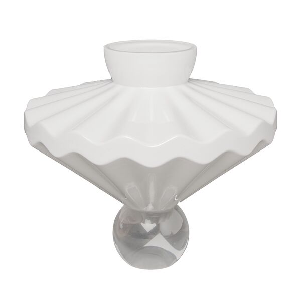 Ballerina Vase Large Milky