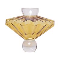 Ballerina Vase Large Amber