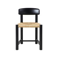 Daumiller Spisestol Naturfarget/ Brun/ Sort
