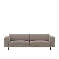 Rest Sofá 3 Plazas Hogar 6/ Negro
