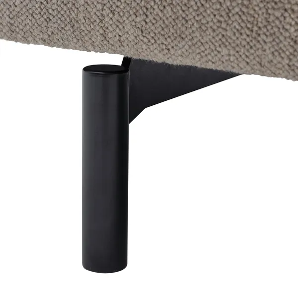 Rest 3-Seater Sofa Hearth 6/ Black