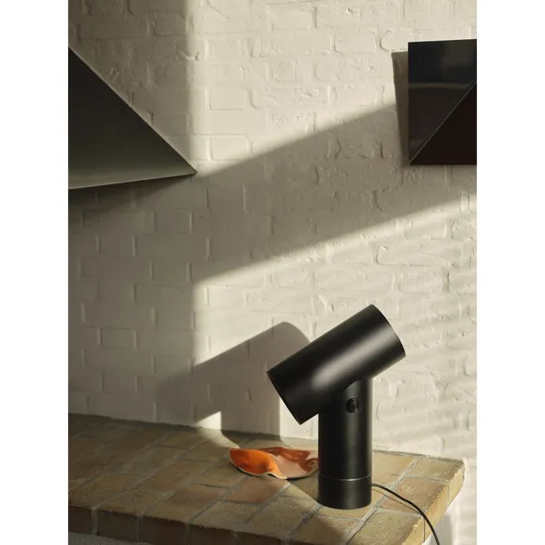 Beam Table Lamp Large Polished Aluminum