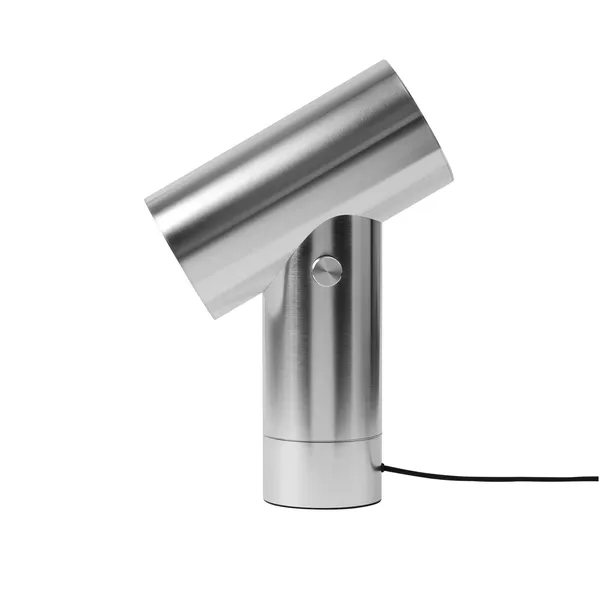 Beam Table Lamp Large Polished Aluminum
