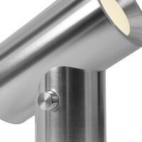 Beam Bordlampe Stor Poleret Aluminium