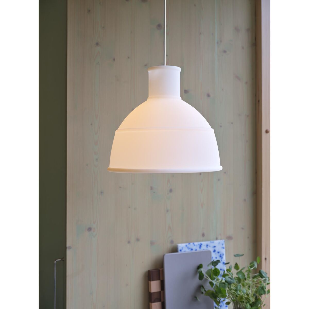 Unfold Hanglamp Doorschijnend Wit
