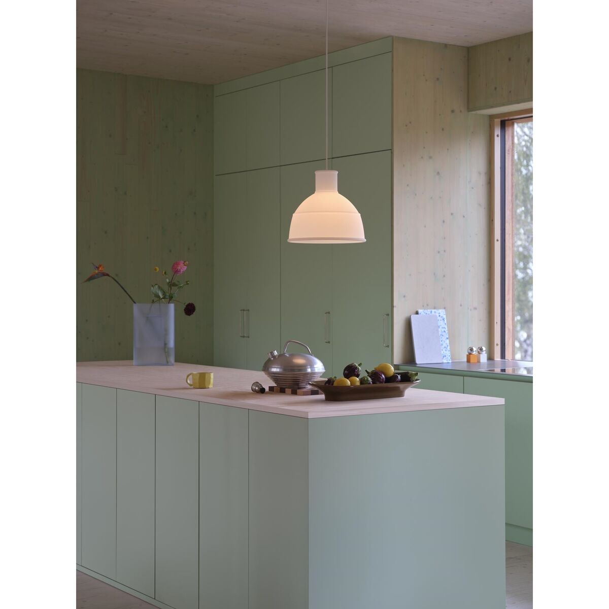 Unfold Hanglamp Doorschijnend Wit