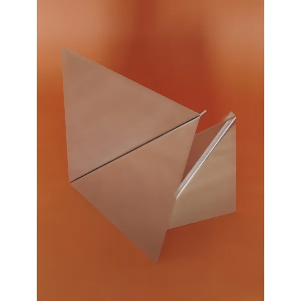 Gaze Mirror 30x25 Polished Steel