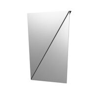 Gaze Spiegel 50x35 Gepolijst Staal