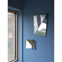 Gaze Spiegel 50x35 Gepolijst Staal