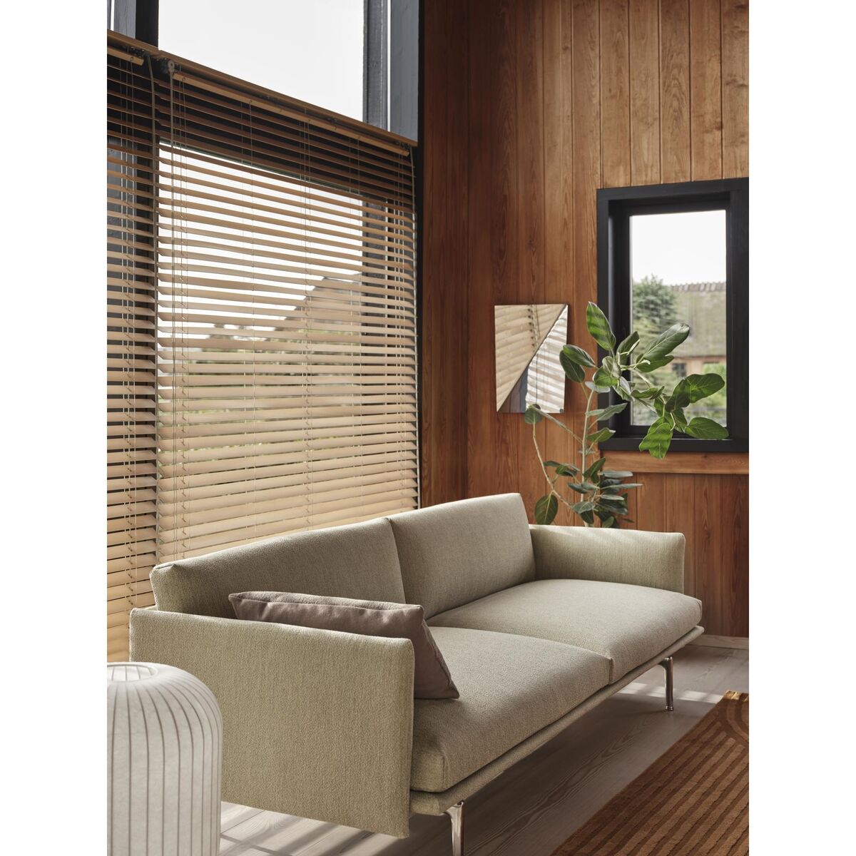Gaze Spiegel 50x35 Gepolijst Staal