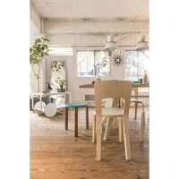 66 Dining Chair Birch/ Zebra