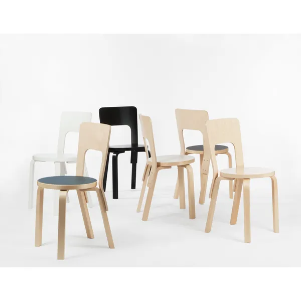 66 Dining Chair Birch/ Zebra