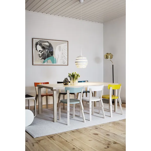 69 Spisebordsstol Birk/Gul