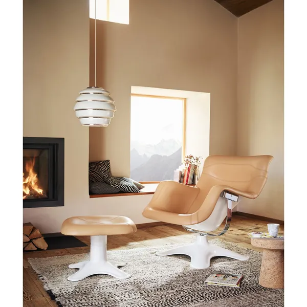 Karuselli Ottoman Black/ White