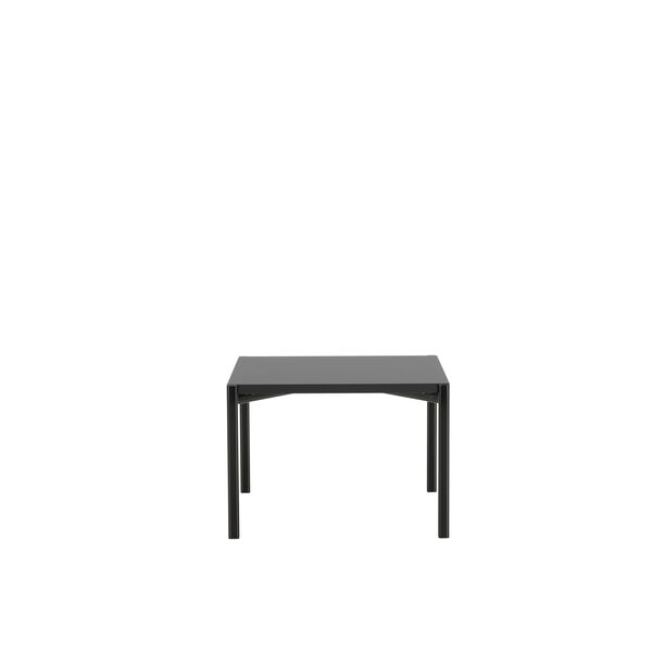 Table Basse Kiki L60 cm Noir/ Stratifié Noir