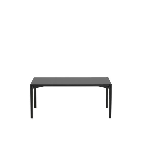 Kiki Couchtisch L100 cm Schwarz/Laminat Schwarz