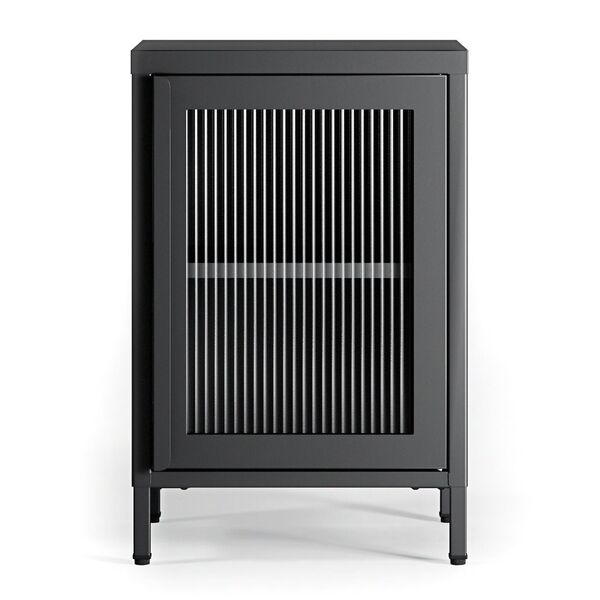 Store Bedside Table Anthracite Grey