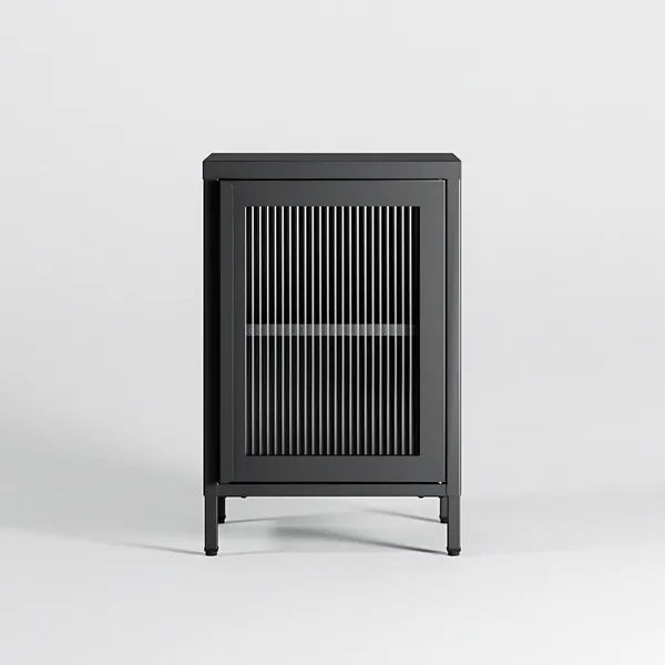 Store Bedside Table Anthracite Grey