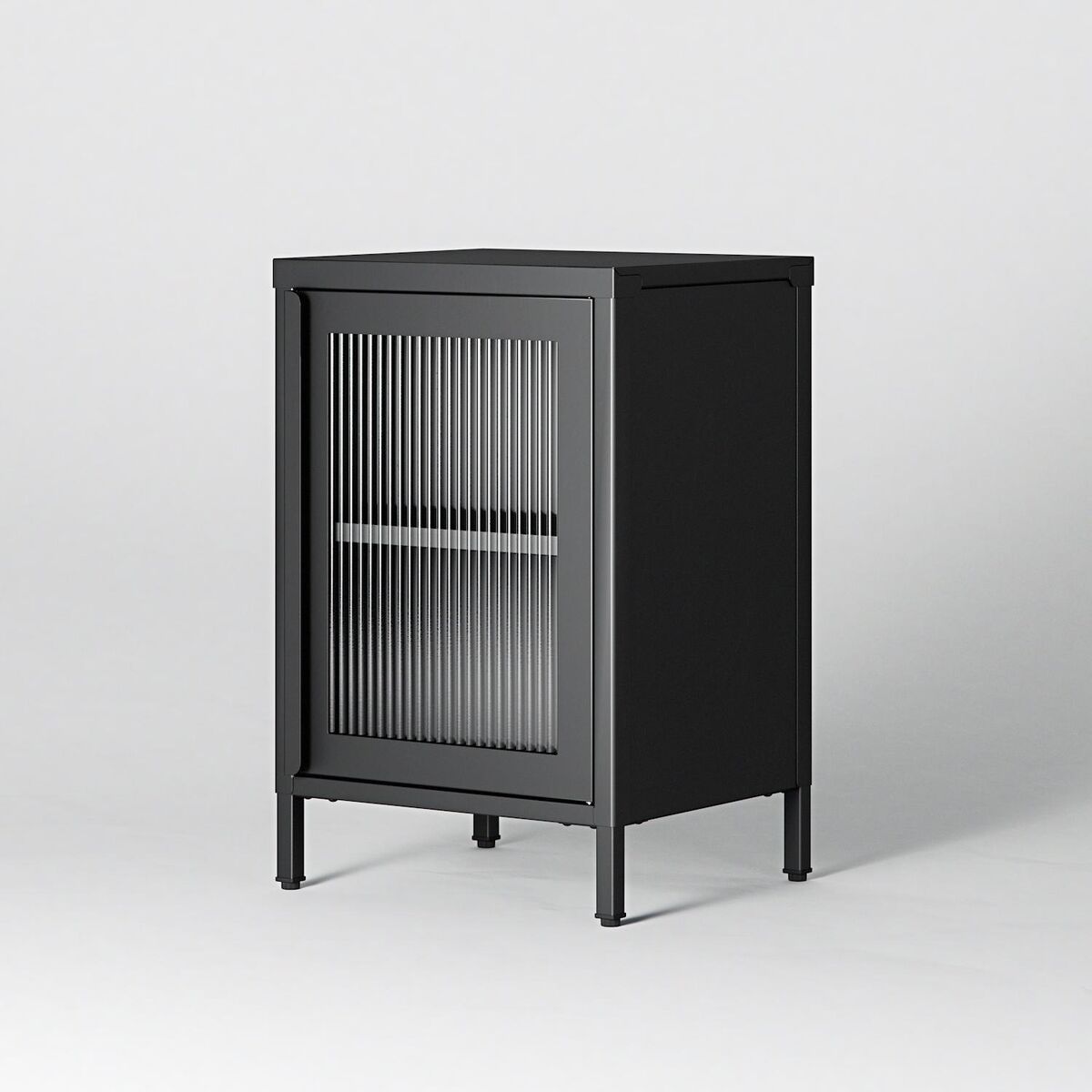 Store Bedside Table Anthracite Grey