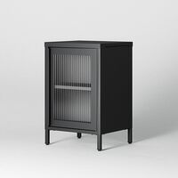 Store Bedside Table Anthracite Grey