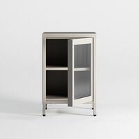 Store Bedside Table Pebble Grey