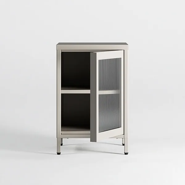 Store Bedside Table Pebble Grey