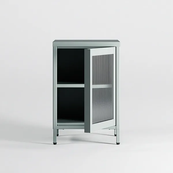 Store Bedside Table Slate Grey