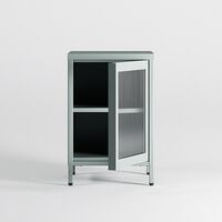 Store Bedside Table Slate Grey