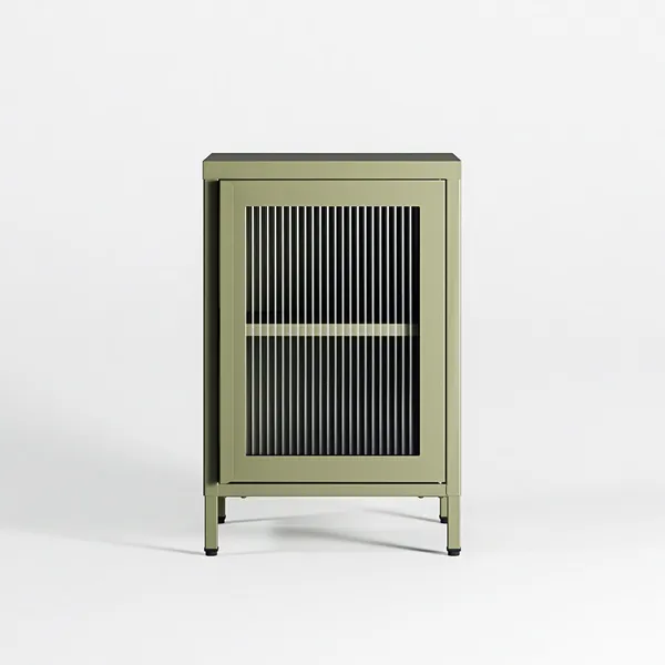 Store Bedside Table Moss Green